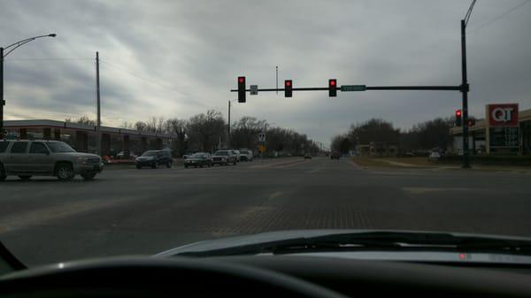 Well, you cant tell, but there is a Quik Trip on both sides of the street. North side will close when South side opens soon.