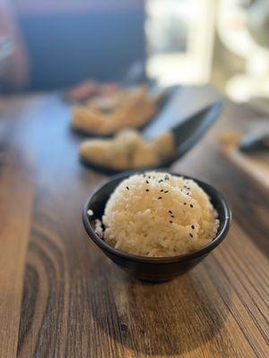 Cup of rice that's included with every soup. You can add vermicelli, or ramen (additional dollar or so).