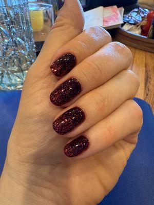 My festive gels.