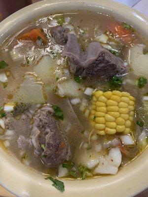 Sopa de Res Beef soup