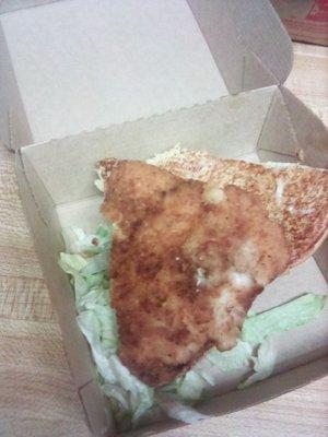 Horrible McDonald's chicken sandwich