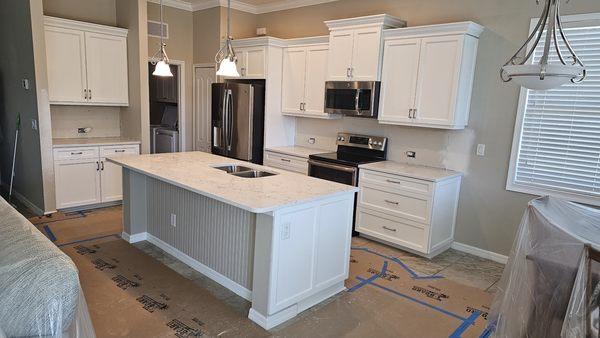 Beautiful refaced kitchen