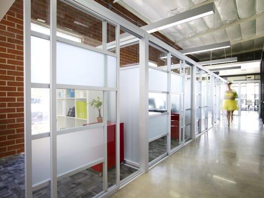 Office partitions