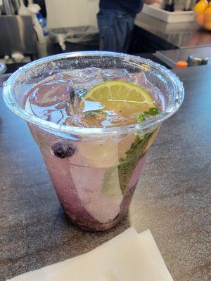 Blueberry Mojito