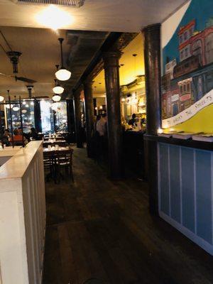 View of Bubby's from Ample Hills counter