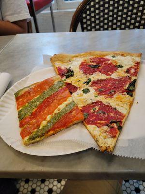 Mvp slice and Margherita slice