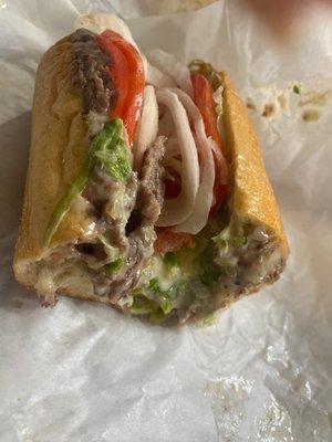 Cheese Steak Sub