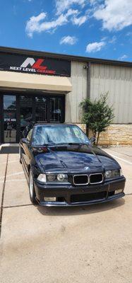 Every detail counts: Expert paint correction on this Japanese BMW M3, 1994. showcasing the ultimate shine.