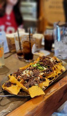 Carne Asada nachos