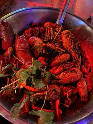 2 Pounds of Crawfish & Sausage in 13 Spices Sauce