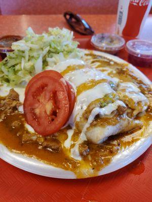 Smothered burrito