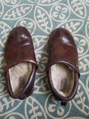 Polished slippers post-repair