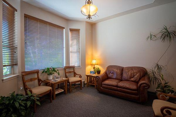 Waiting area at Prickly Pear Family Dental Prescott AZ