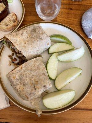 Black Bean Breakfast Wrap (Vegan)