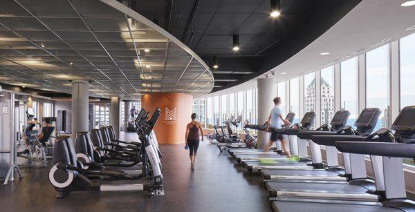 Penthouse Level Fitness Center