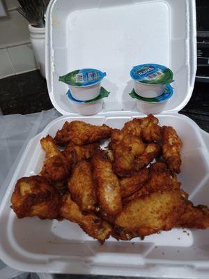 wings, $8.99 per lb