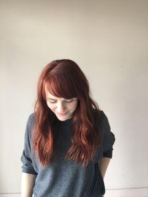 Red hair color