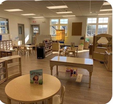 Preschool (3 years) classroom.