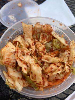 Kimchi... best I've ever had