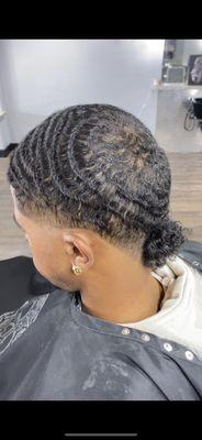 Wavy taper