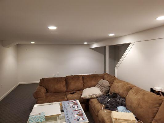 Basement re-paint