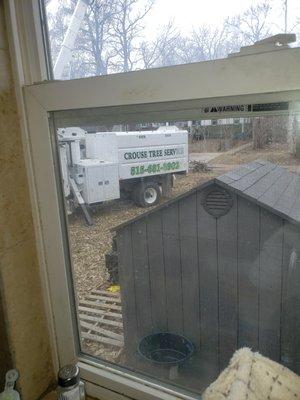 That's my shed in my backyard for reference.