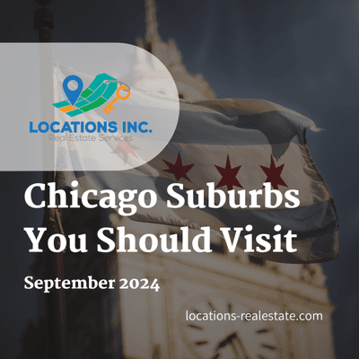 Blog cover for Chicago suburbs to visit