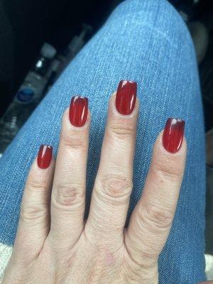 Mood changing nails ! Absolutely love ! My first time at this salon and Van did an amazing job ! She's super fast and very friendly! Thanks