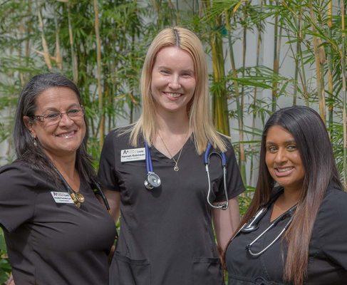 Our wonderful providers! Annette Frechette-Lynn PA-C, Hannah Robinson PA-C, Komal Patel PA-C