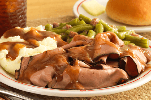 Family Value Meal - Roast Beef Dinner