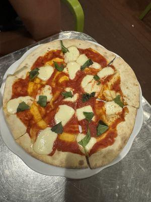 Margherita pizza