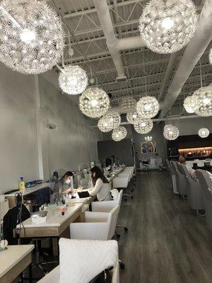 Manicure stations