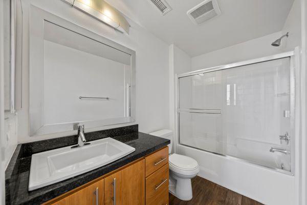 Large Bathroom with Soaking Tub and Upgraded Fixtures