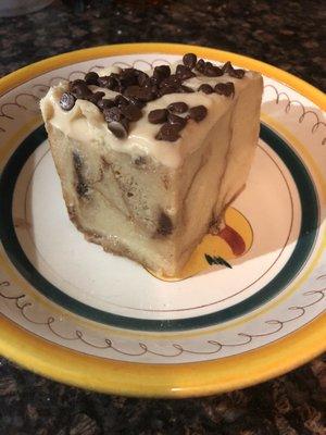 Cannoli bread pudding( very good)