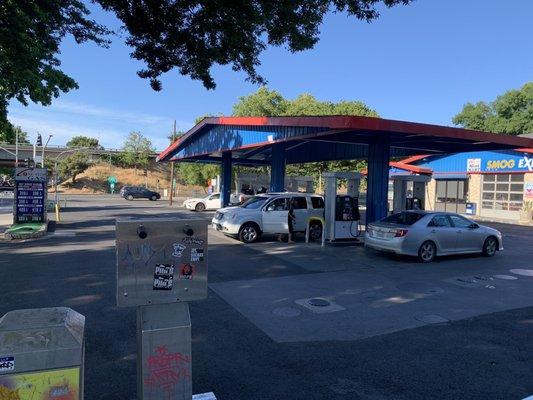 Gas and smog checks