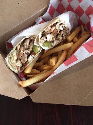 10" Chicken Shawarma Sandwich Combo