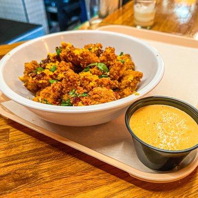 Szechuan popcorn chicken