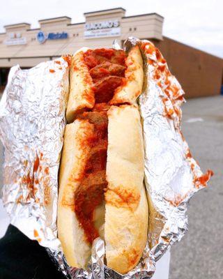 Meatball Parmesan Sub