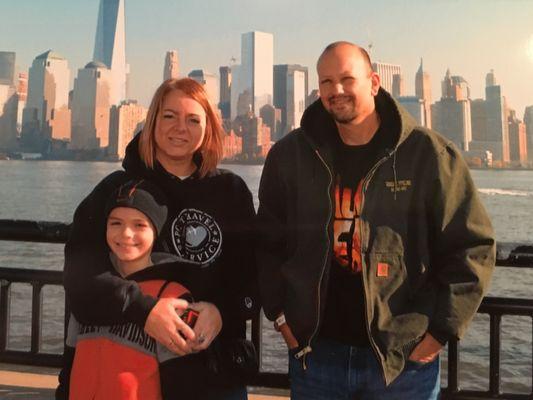 My family and I in New York City 2015