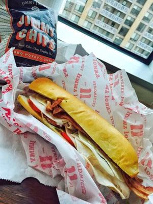 $1 Dollar Subs!...Customer Appreciation Day!!  The Turkey Tom w/ Bacon. Great sandwich.