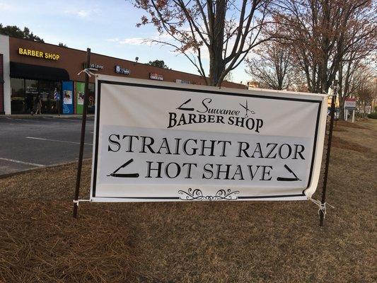 Straight Razor Hot Shave