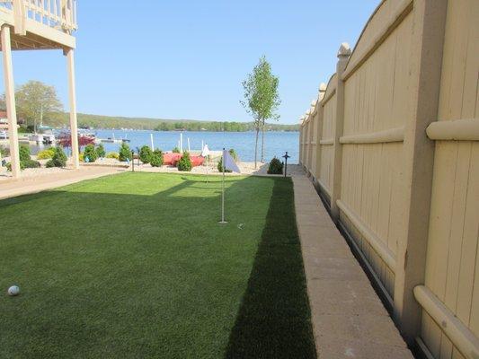 Putting Green with Turf