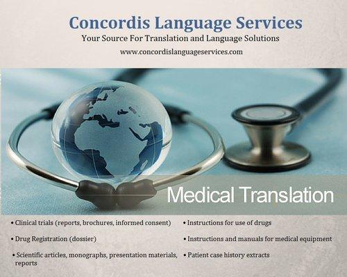 Medical translation services