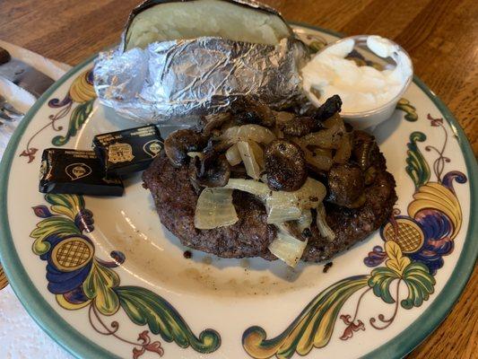 Chopped steak