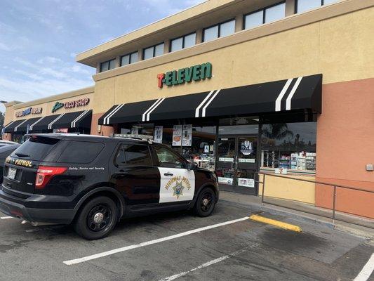 Cops are always visiting this store for coffee