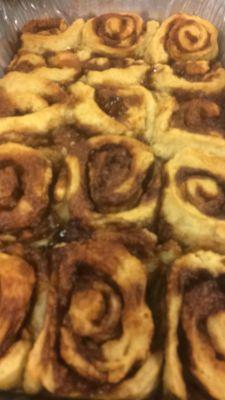 Yummy cinnamon rolls