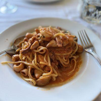 Linguine Tuttomare with Pomodoro sauce