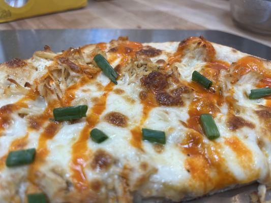 Our scrumptious Buffalo Chicken Pizza