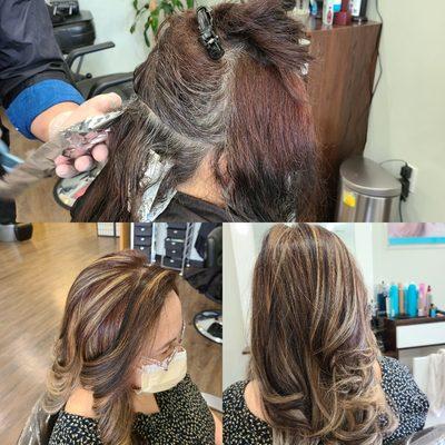 Highlights#Haircut#style