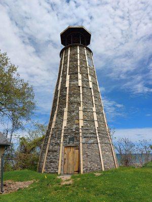 Oldest gas lit light house in US, cool!